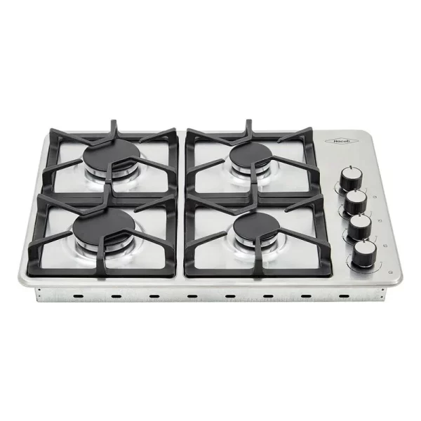 Estufa Haceb Tandori 4 puestos gas 60X43 parrilla fundida  Inox