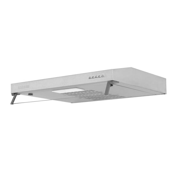 Campana Extractora Challenger  Horizontal de 60 cm x 8 cm, tres velocidades Inox