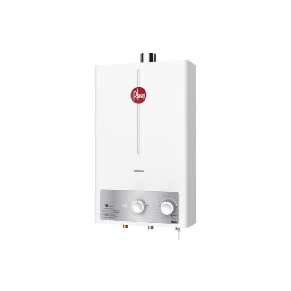 Calentador Rheem de  10 Litros Tiro Forzado Automático Gas Natural Blanco - Image 3