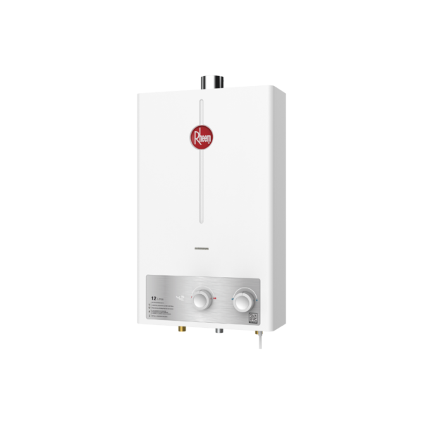 Calentador Rheem de  12 Litros Tiro Forzado Automático Gas Natural Blanco - Image 3