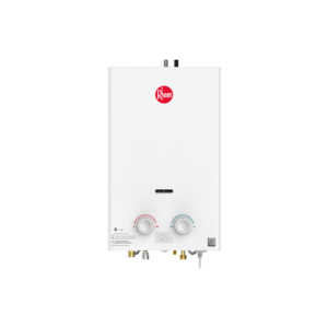 Calentador Rheem de  6 Litros Tiro Forzado Automático Gas Natural Blanco