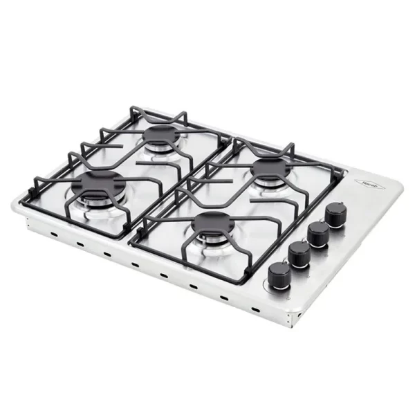 Estufa Haceb Tofu 4 puestos gas 60X43 parrilla fundida  Inox