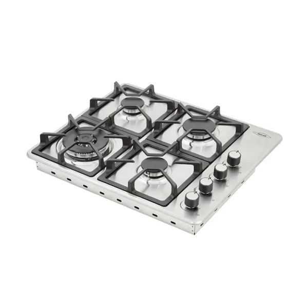 Estufa Haceb Tandori 4 puestos gas(1 quemador wok) 60X51 parrilla fundida Inox