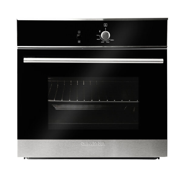 Horno Challenger  de 60 cm  a gas con encendido electrónico 120 v Negro