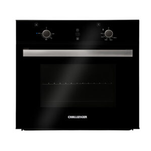 Horno Challenger Mixto de 60 cm con gratinador eléctrico a 120 V Negro
