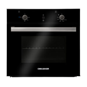Horno Challenger Mixto de 60 cm con gratinador eléctrico a 220 V Negro