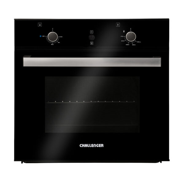 Horno Challenger Mixto de 60 cm con gratinador eléctrico a 220 V  Negro