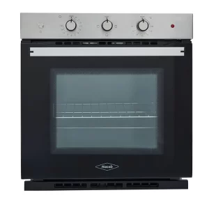 Horno Haceb de empotrar Eléctrico Tofu  60 cm  120V Inox- Negro