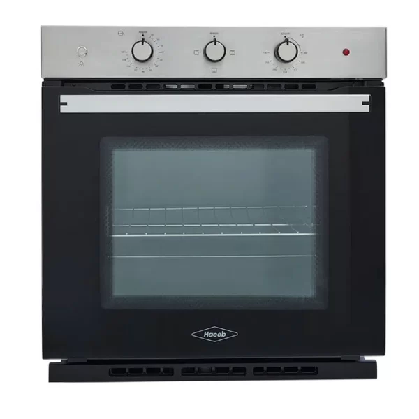 Horno Haceb de empotrar Eléctrico Tofu  60 cm  120V Inox- Negro