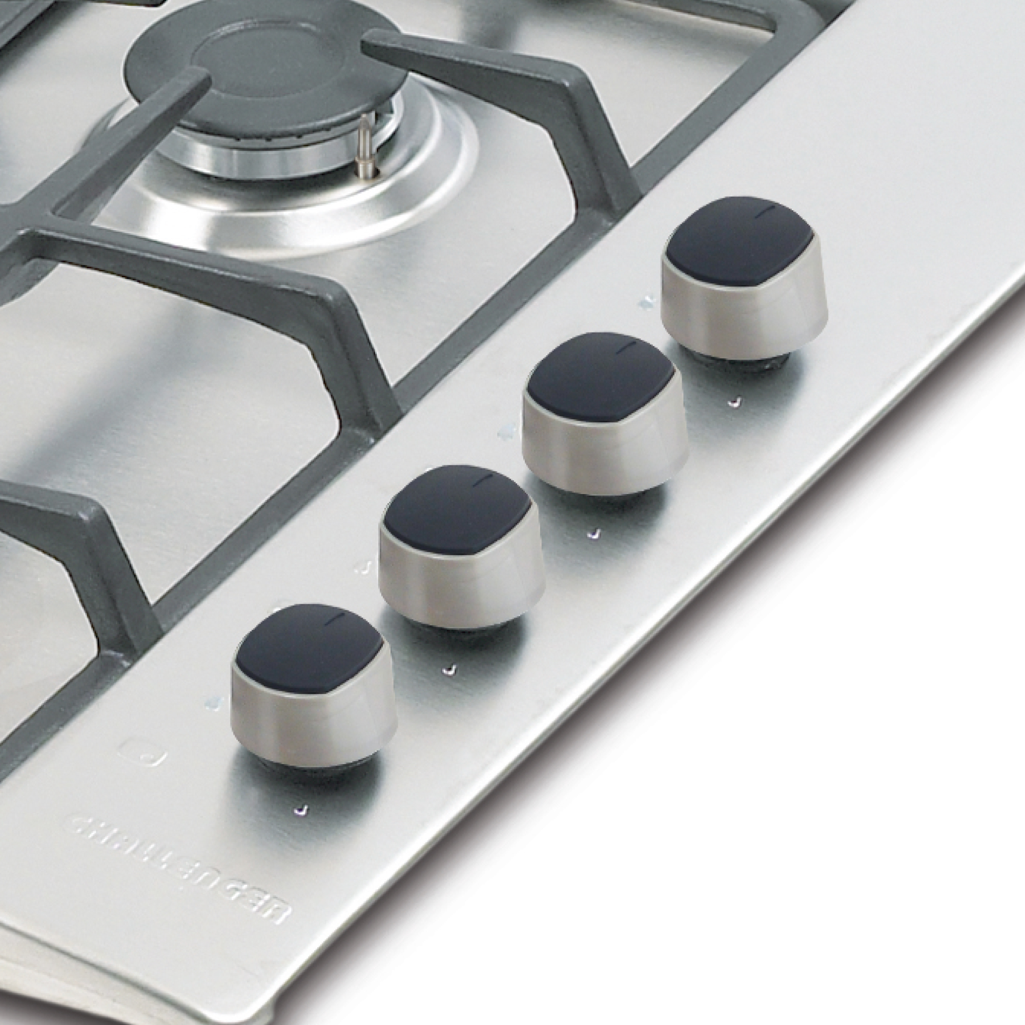 Estufa Challenger de Empotrar 4 Puestos gas de 58.5x 51 cm con termopar de Seguridad inox - Imagen 2