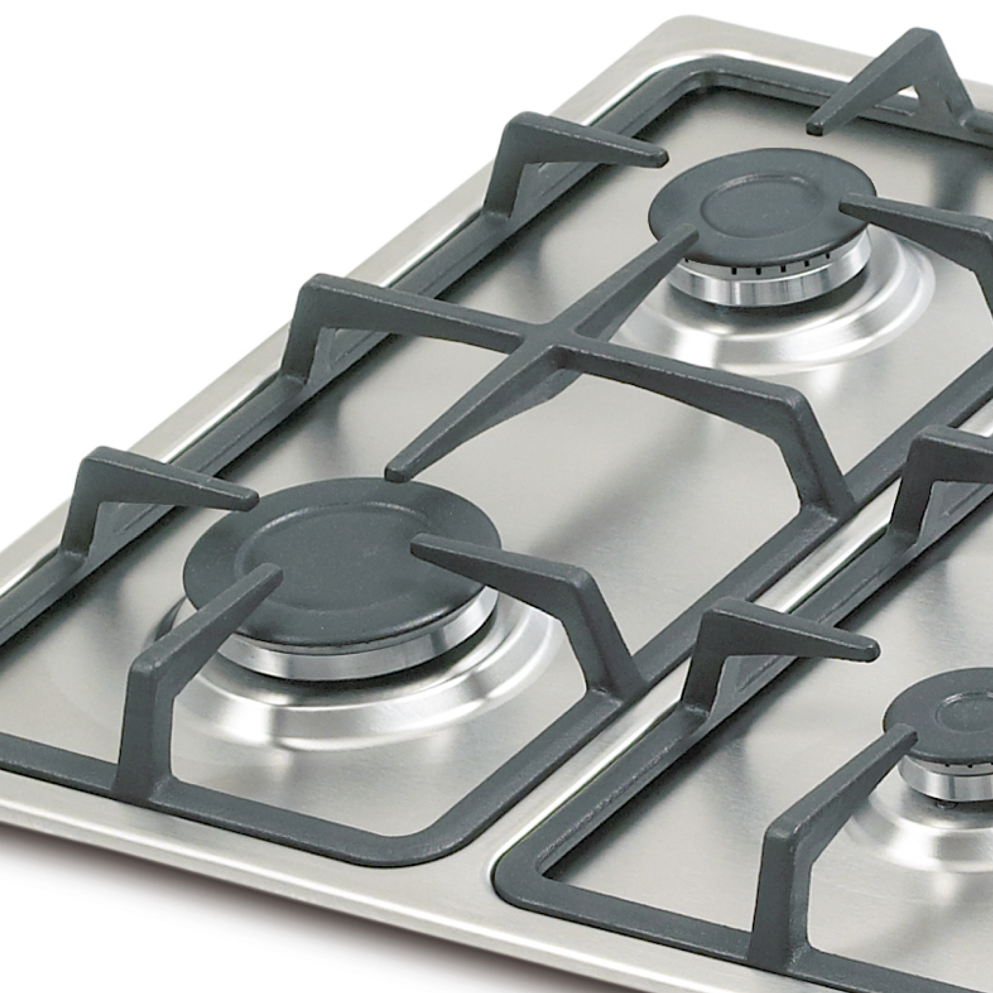 Estufa Challenger de Empotrar 4 Puestos gas de 58.5x 51 cm con termopar de Seguridad inox - Imagen 3