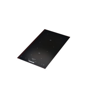 Estufa Challenger  de Empotrar  de 2 puestos eléctricos  Inducción 220v de 30x52 cm