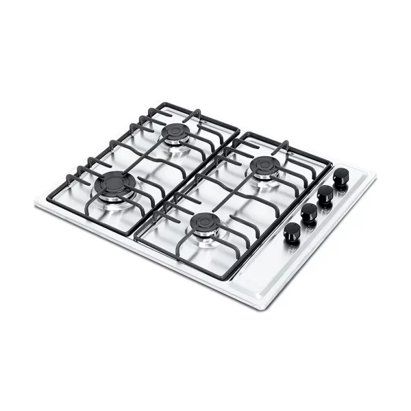 Estufa Challenger de Empotrar  4 Puestos gas de 66x 52 cm inox