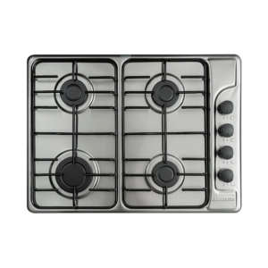 Estufa Challenger de Empotrar  4 Puestos gas de 58.5x 44.5 cm  inox