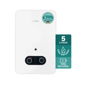 Calentador Bosch Vital  Therm 1500 O  5  Litros Tiro Natural Gas Natural Blanco