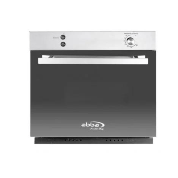 Horno Abba mixto de 60 cm Inox-vidrio Espejo 120v Gas Natual