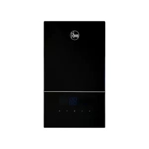 Calentador de Agua Rheem 10 Litros de Paso eléctrico 12 KW 208V Panel Digital Negro Performance