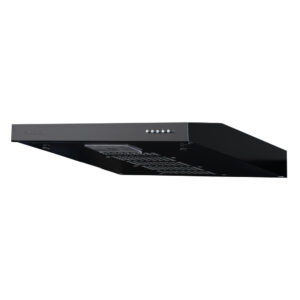 Campana Horizontal Challenger  Horizontal de 60 cm x 8 cm  Tres Velocidades Negra
