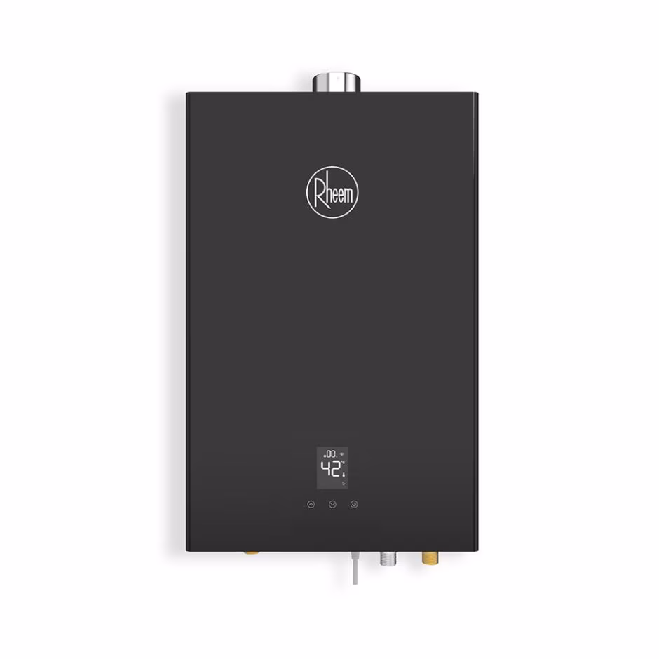 Calentador de paso Rheem 12 Litros Tiro Forzado Gas Natural Panel Digital Wifi