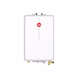 Caldera Rheem de 28 Litros Tiro Forzado Gas Natural Panel Digital