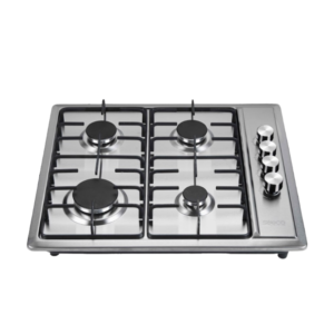 Estufa Sueco 4 puestos gas,e/e de 58.5X50 parrilla sencilla Inox